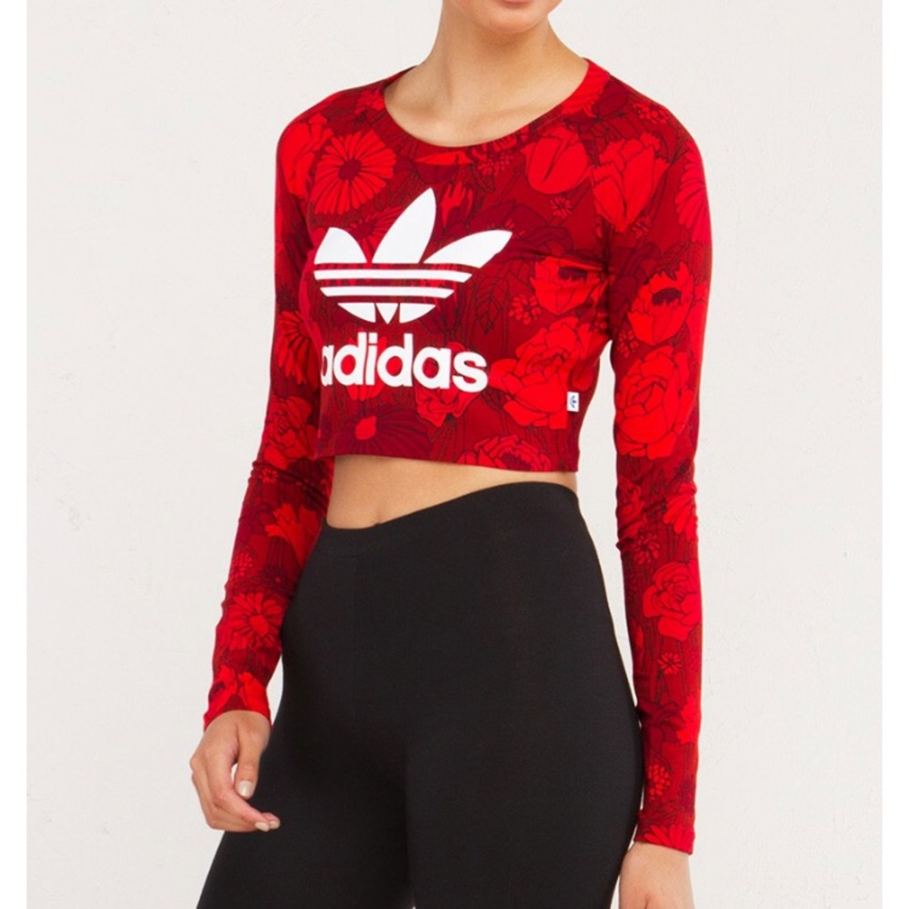 Adidas crop top